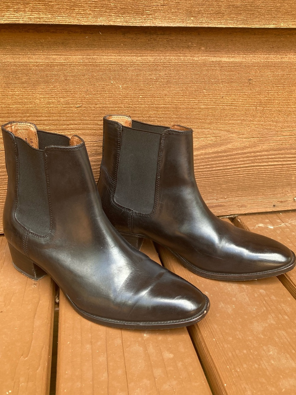 Frye Leather Chelsea Ankle Boots
